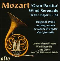 Mozart: "Gran Partita" Wind Serenade; Le Nozze di Figaro; Cos fan tutte - Alvin Brehm (contrabass); David Singer (clarinet); John Miller (bassoon); Joseph Rabbai (clarinet);...