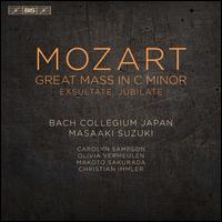 Mozart: Great Mass in C minor; Exultate, Jubilate - Carolyn Sampson (soprano); Makoto Sakurada (tenor); Olivia Vermeulen (mezzo-soprano); Bach Collegium Japan (choir, chorus);...