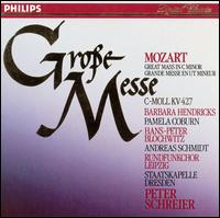 Mozart: Groe Messe C-moll, KV 427 - Andreas Schmidt (bass); Barbara Hendricks (soprano); Hans Peter Blochwitz (tenor); Pamela Coburn (soprano);...
