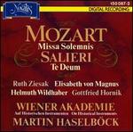 Mozart: Missa Solemnis; Salieri: Te Deum - Elisabeth von Magnus (alto); Gottfried Hornik (bass); Helmut Httler (cantor); Helmut Wildhaber (tenor);...