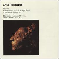 Mozart: Piano Concertos Nos. 23 & 21 - Arthur Rubinstein (piano); Alfred Wallenstein (conductor)