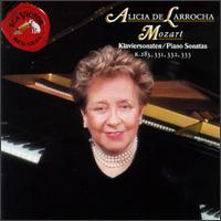 Mozart: Piano Sonatas K. 283, 331, 332, 333 - Alicia de Larrocha (piano)