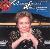 Mozart: Piano Sonatas K. 309, 310, 311,330 - Alicia de Larrocha (piano)