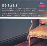 Mozart: Quintet for Piano and Wind Instruments; Piano Quartet in G minor; Sonata for Two Pianos