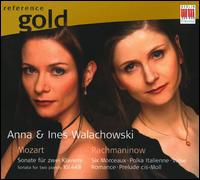 Mozart: Sonate fr zwei Klaviere, Rachmaninow: Six Morceaux; Etc. - Alfons Kontarsky (piano); Anna Walachowski (piano); Ines Walachowski (piano)