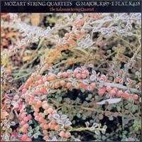 Mozart: String Quartets, K387 & K428 - Jennifer Ward Clarke (cello); Micaela Comberti (violin); Salomon String Quartet; Simon Standage (violin); Trevor Jones (viol)