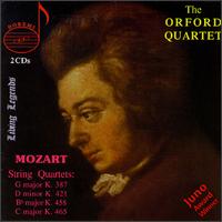 Mozart: String Quartets - Orford String Quartet