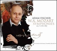 Mozart: Symphonies, Vol. 9 - Danish National Chamber Orchestra; Adam Fischer (conductor)