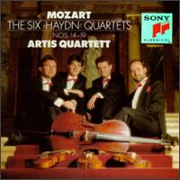 Mozart: The Six "Haydn" Quartets - Artis Quartett; Herbert Kefer (viola); Johannes Meissl (violin); Othmar Muller (cello); Peter Schuhmayer (violin)
