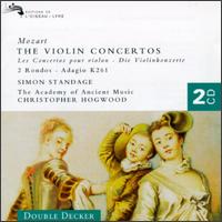 Mozart: Violin Concertos - Academy of Ancient Music; Simon Standage (violin)