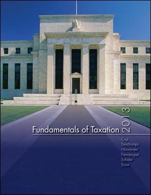 MP Fundamentals of Taxation 2013 Edition with Taxact Software - Cruz, Ana, and DesChamps, Mike, and Niswander, Frederick