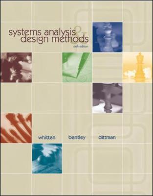 MP - Systems Analysis & Design w/Proj Cases CD - Whitten, Jeffrey, and Bentley, Lonnie, and Dittman, Kevin