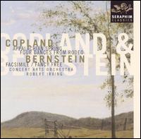Music by Copland & Bernstein - Gordon Boelzner (piano); Concert Arts Symphony Orchestra; Robert Irving (conductor)