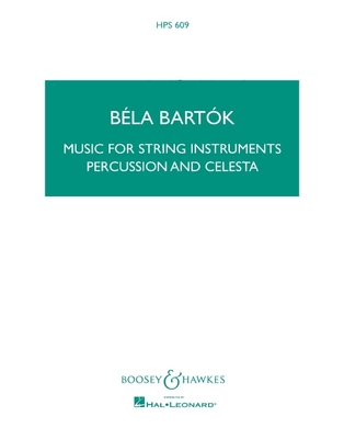 Music for String Instruments, Percussion and Celesta - Bartok, Bela (Composer)