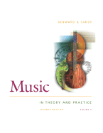 Music in Theory and Practice, Volume Two, with Audio CD - Benward, Bruce, and Saker, Marilyn