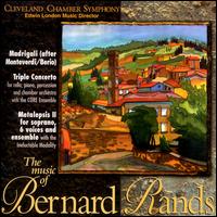 Music of Bernard Rands - Core Ensemble; Cleveland Chamber Symphony Orchestra; Edwin London (conductor)