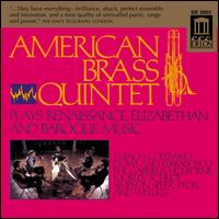 Music of Renaissance, Baroque - American Brass Quintet (brass); David Wakefield (french horn); Raymond Mase (trumpet); Robert E. Biddlecome (trombone);...