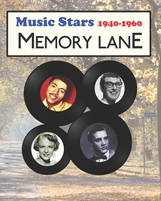 Music Stars (1940-1960) Memory Lane: large print book for dementia patients - Morrison, Hugh