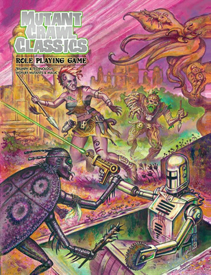 Mutant Crawl Classics Core Rulebook, Softcover Edition - Wampler, Jim, and Kovacs, Doug (Artist)