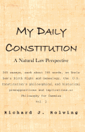 My Daily Constitution: A Natural Law Perspective