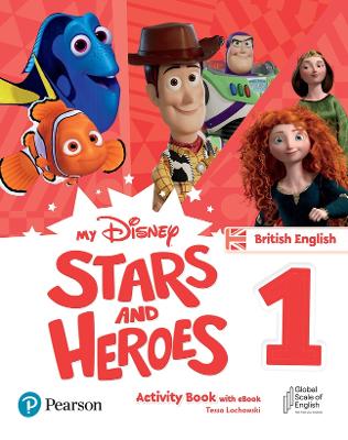 My Disney Stars and Heroes British Edition Level 1 Activity Book with eBook - Davies, Amanda