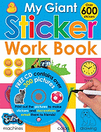 My Giant Sticker Work Book - Priddy Books (Creator)