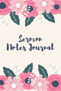 My Sermon Notes Journal: Guided Notebook