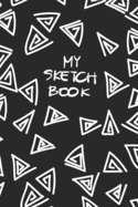 My Sketch book: 6 x 9 Blank cream paper Sketchbook Journal 110 Page