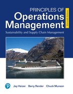 Mylab Operations Management with Pearson Etext -- Access Card -- For Principles of Operations Mangement: Sustainability and Supply Chain Management