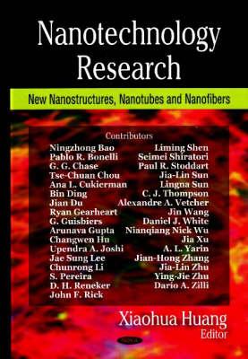 Nanotechnology Research - Huang, Xiaohua (Editor)