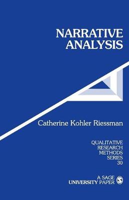 Narrative Analysis - Riessman, Catherine Kohler