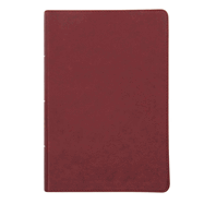 NASB Giant Print Reference Bible, Burgundy Leathertouch, Indexed