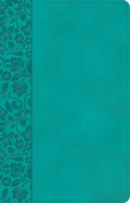 NASB Large Print Personal Size Reference Bible, Teal Leathertouch, Indexed