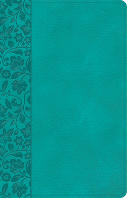 NASB Large Print Personal Size Reference Bible, Teal Leathertouch, Indexed - Holman Bible Publishers