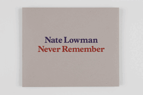 Nate Lowman: Never Remember