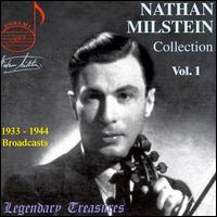 Nathan Milstein Collection Vol. 1 - Artur Balsam (piano); Nathan Milstein (violin); Valentin Pavlovsky (piano); Artur Rodzinski (conductor)