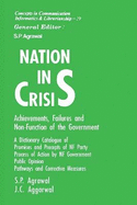 Nation in Crisis: Achievement, Failures and Non-Function of the Government