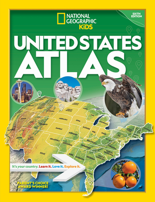 National Geographic Kids U.S. Atlas 2020, 6th Edition - Kids, National Geographic