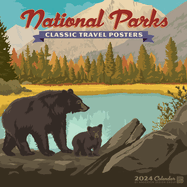 National Parks (Adg) 2024 7 X 7 Mini Wall Calendar (Calendar)