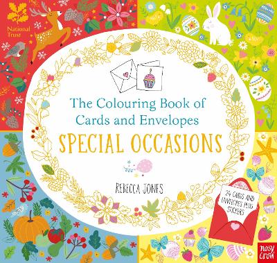 National Trust: The Colouring Book of Cards and Envelopes: Special Occasions - Nosy Crow Ltd