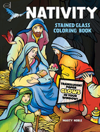 Nativity Stained Glass Coloring Book
