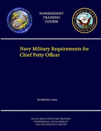 Navy Military Requirements for Chief Petty Officer - NAVEDTRA 14144 - (Nonresident Training Course)