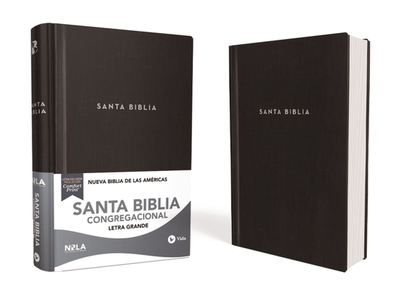 Nbla, Santa Biblia, Congregacional, Tapa Dura, Negro, Comfort Print - Nbla-Nueva Biblia de Las Am?ricas