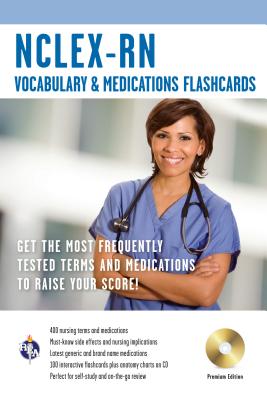 Nclex-RN Vocabulary and Medications Flashcard Book W/ CD - Brice, J, and Adams, Michael, PhD