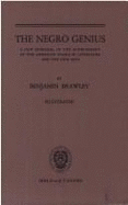 Negro Genius - Brawley, Benjamin Griffith