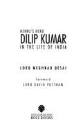Nehru's Hero Dilip Kumar in the Life of India