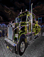 Neon Truck Notebook 200 pages 8.5X11 Wide Rule - Notebooks, Rayor