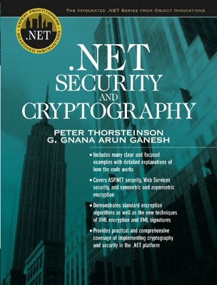 .Net Security and Cryptography - Thorsteinson, Peter, and Ganesh, G Gnana Arun