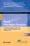 Neural Information Processing: 31st International Conference, ICONIP 2024, Auckland, New Zealand, December 2-6, 2024, Proceedings, Part III