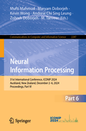 Neural Information Processing: 31st International Conference, ICONIP 2024, Auckland, New Zealand, December 2-6, 2024, Proceedings, Part VI